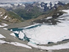 lac du Fond et glaciers de la haute Maurienne